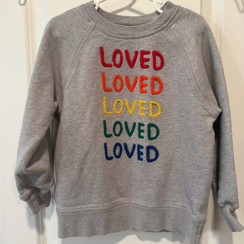 Hanna Andersson Gray Sweatshirt - Sz 5